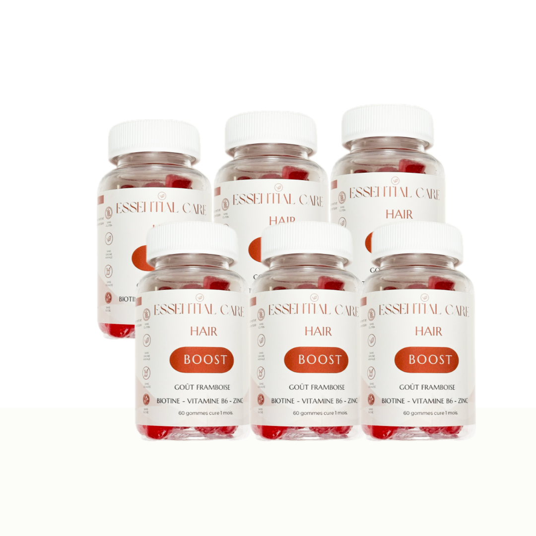 HAIR BOOST-Gummies Pousse de Cheveux et Ongles