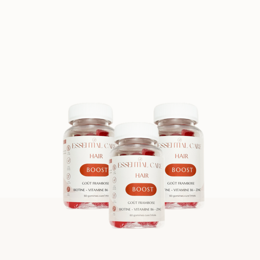 HAIR BOOST-Gummies Pousse de Cheveux et Ongles
