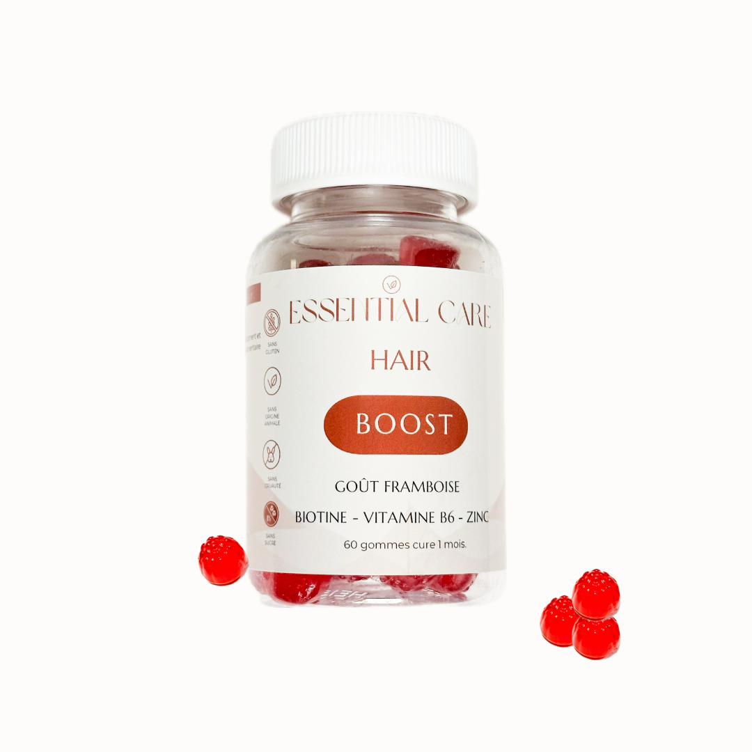 HAIR BOOST-Gummies Pousse de Cheveux et Ongles